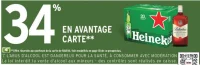 Heineken Bière Blonde & Ballantine's Finest Blended Scotch Whisky