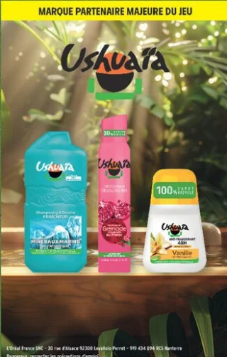 Produits d'hygiène et de soin Ushuaïa