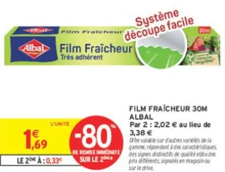 FILM FRAÎCHEUR 30M ALBAL