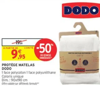 PROTÈGE MATELAS DODO