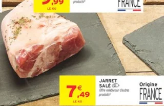 Jarret salé Le Porc Français