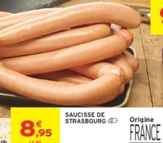 Saucisse de Strasbourg