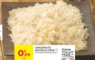 Choucroute nouvelle crue