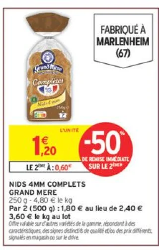 Nids 4mm Complets Grand Mère