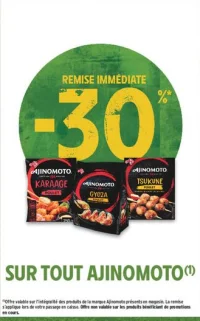 Sur tout Ajinomoto
