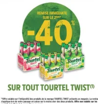 Bière sans alcool Tourtel Twist