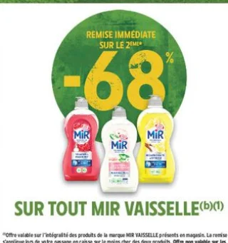 Liquide vaisselle Mir Vaisselle
