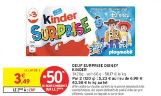 Kinder Oeuf Surprise Disney