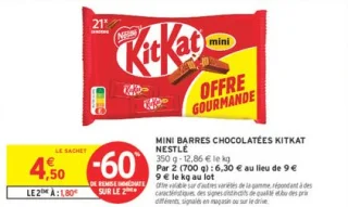 Nestlé KitKat mini barres chocolatées
