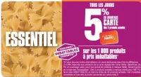 5% en avantage carte sur les 1 000 produits à prix imbattables Netto