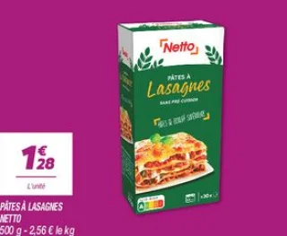 Pâtes à lasagnes 