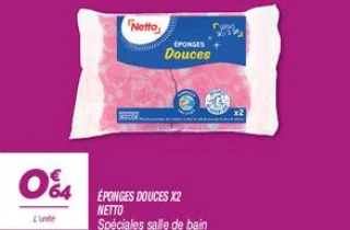 Éponges douces x2 