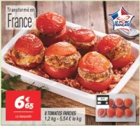 8 tomates farcies 