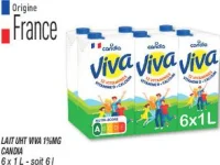 Lait uht viva 1%mg 