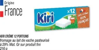  crème 12 portions 