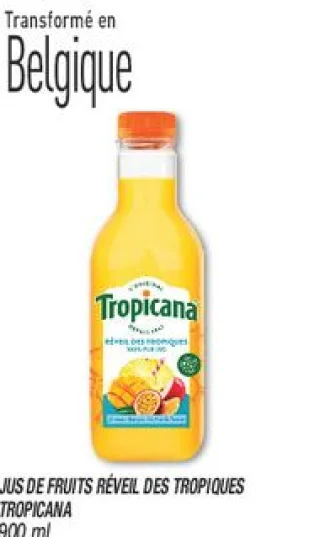 Jus de fruits réveil des tropiques