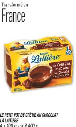 Le petit pot de crème au chocolat
