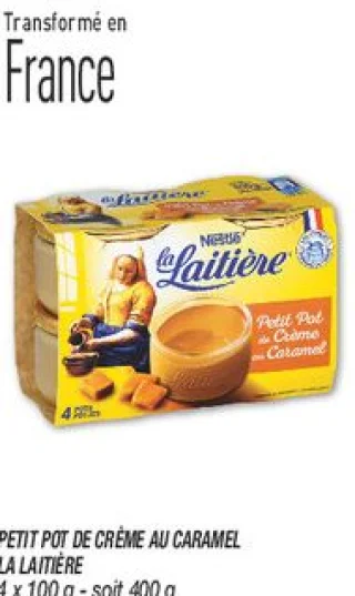 Petit pot de crème au caramel 