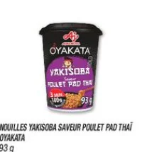 Nouilles yakisoba saveur poulet pad thaï