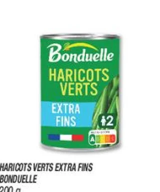 Haricots verts extra fins 