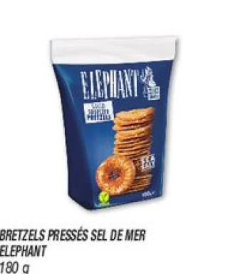 Bretzels pressés sel de mer
