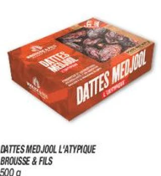 Dattes medjool l'atypique 