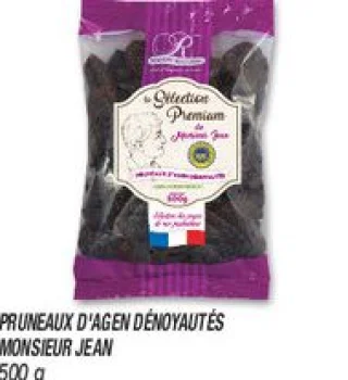 Pruneaux d'agen dénoyautés 