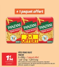 Pâtes penne rigate