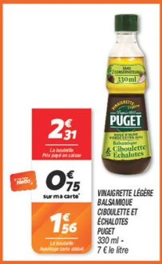Vinaigrette légère balsamique ciboulette et échalotes