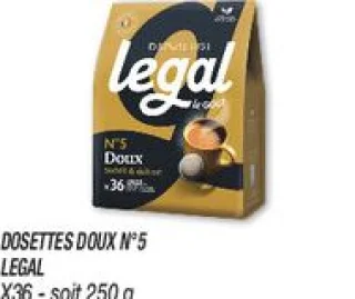 Dosettes doux n°5