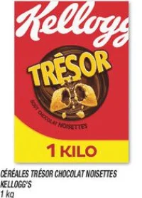 Céréales trésor chocolat noisettes