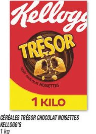 Céréales trésor chocolat noisettes