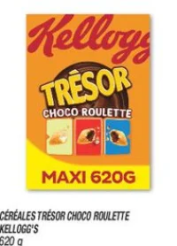 Céréales trésor choco roulette