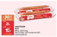 Barre pâtissière 