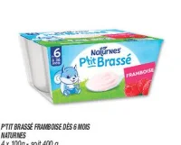 P'tit brassé framboise dès 6 mois