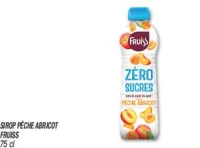 Sirop pêche abricot