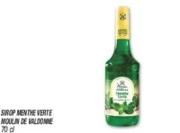 Sirop menthe verte