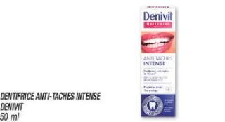 Dentifrice anti-taches intense