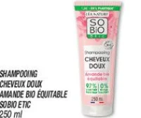 Shampooing cheveux doux amande bio équitable