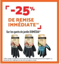 Sur les gants de jardin domédia