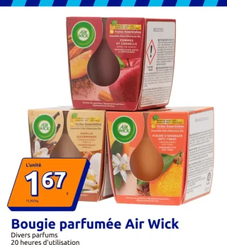 Bougie parfumée Air Wick