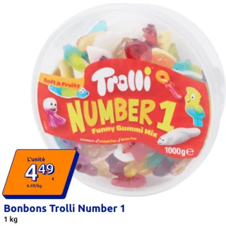 Bonbons Trolli Number 1