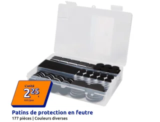 Patins de protection en feutre