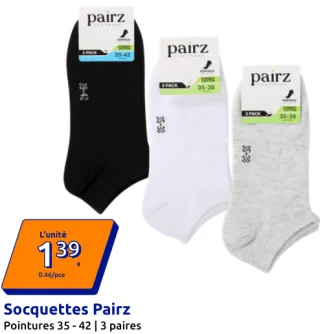 Socquettes Pairz