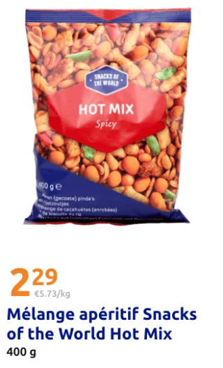 Mélange apéritif Snacks of the World Hot Mix