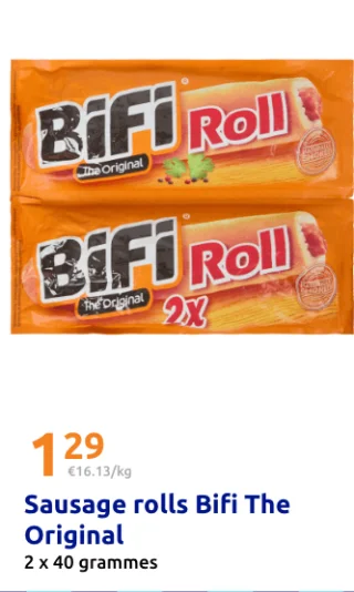 Sausage rolls Bifi The Original