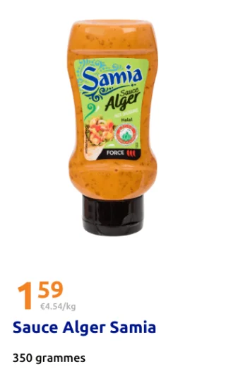 Sauce Alger Samia