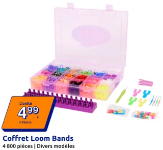 Coffret Loom Bands 4800 pièces