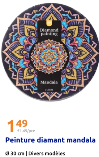 Peinture diamant mandala