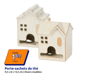 Porte-sachets de thé